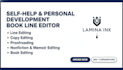 line copy edit your self help or memoir for your manuscript