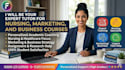 be your expert tutor for nursing, marketing and business courses