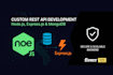 develop secure restful API with nodejs express and mongodb