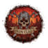 design a bloody battlefield logo