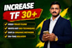 increase majestic trust flow tf 40 plus