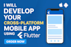 do mobile app development, android, ios app development, flutter ai app