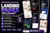 design a high converting landing page for your shopify or woocommerce