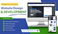 create a modern website for garage door and roofing services