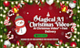 create a magical ai christmas music video for your song
