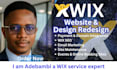 optimize wix website design wix website redesign wix website development