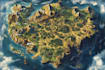 draw fantasy map illustration