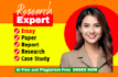 do case study, report, urgent essays, assignment, apa paper as a research writer
