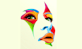 draw a comic pop art portrait