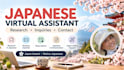 be your japanese virtual assistant for research and inquiries