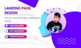 modern, high converting landing page design