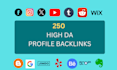do profile backlinks with high quality profile links for google top ranking