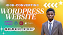 design wordpres, contract, roofing, construction, plumbing or hvac website