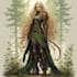paint a character illustration in a fantasy world
