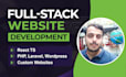 build, revamp website as frontend developer