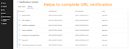 do payoneer URL verification complete with customized website