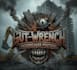 design a heavy brutal slam metal logo