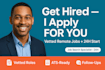 deep reverse recruiter job application online search job