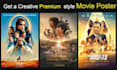 design a creative and professional movie poster