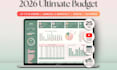 automate custom excel budget financial planner spreadsheet, csv google power bi
