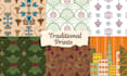 design traditional textile patterns