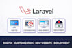 fix bugs, develop and upgrade php laravel