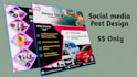 create beautiful social media post