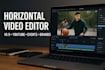 edit clean and modern horizontal videos