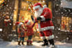 draw unique christmas illustration