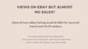 do an ebay listing audit and seo for second hand sellers