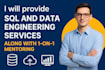 provide sql, etl, and cloud data engineering support and mentorship