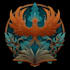 create an fantasy book novel series logo