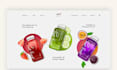 create private label coffee store beverage website juice label shopify website