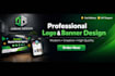 be your expert banner designer and creative logo maker