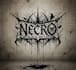 create a raw necro black metal logo