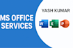 do office work as you want