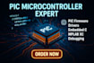 develop pic microcontroller firmware, embedded c code, and driver solutions