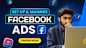 run meta ads, insta ads, fb ads and ecommerce ads, meta campaign setup
