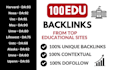 create google indexed education backlinks by manual outreach