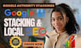 do quality google stacking backlinks for SEO and local search