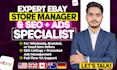 be expert ebay virtual assistant, ebay ads manager, ebay SEO optimized listing