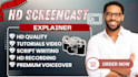 do screencast, explainer video, tutorial for your saas product, website, app