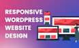 create responsive wordpress website design