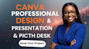 design a powerpoint presentation and pitch deck