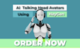 create talking head ai avatar video using heygen
