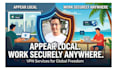 install a secure private VPN to work remotely from anywhere appearing like home