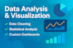 clean, analyze and visualize your data