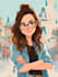 beautiful portrait in disney cartoon