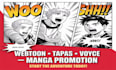 webtoon promotion webtoon comic cover tapas webcomic