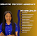 be your strategic executive assistant